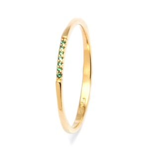 Pav?? Green Ring