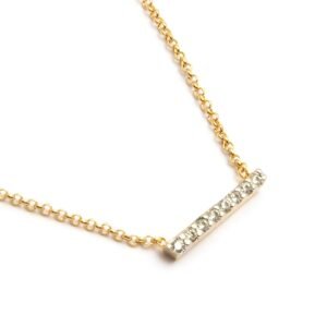 Pav?? Bar Necklace